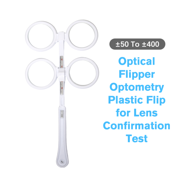 ±50-±400 Optisk Oftalmisk Flipper Linshållare Justerbar Dist ±200