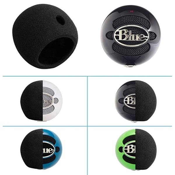 Skummikrofonvind for Blue Snowball Ice Condenser Microphone