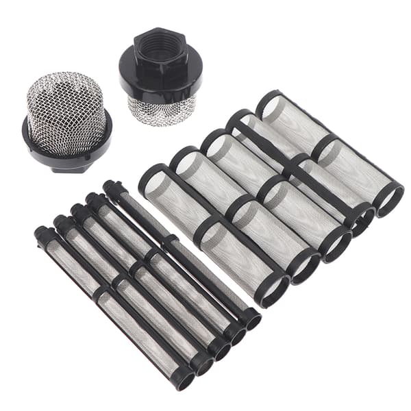1 sæt luftfri sprøjtefilter til Graco 390 395 490 495 595 sprøjte 12pcs