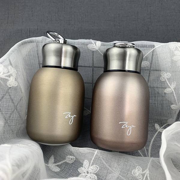 300ml Mini Kaffe Vakuum Kolber Nydelig Termos Bærbar Reise Silver