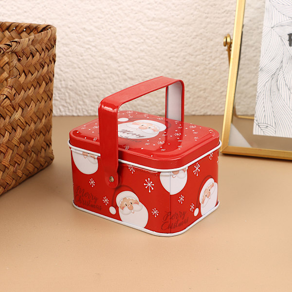 1 stk Julekoffert Oppbevaringsbeholdere Blyplate Gaveboks Coo A9