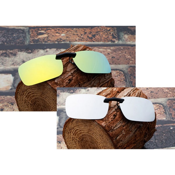 Polariserad Clip On Driving Glasögon Solglasögon Day Vision UV400 L 5