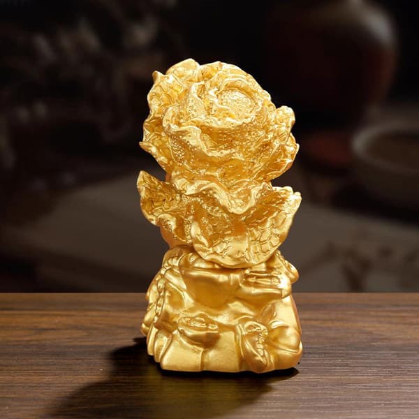 Kreativ messinghest og abe e Statue Nøglering Vedhæng Hjem 1PCS