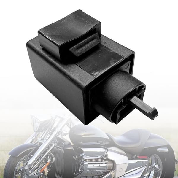 1 stk 2/3-polet motorcykel LED blinkrelæ 12VDC blinklys A2