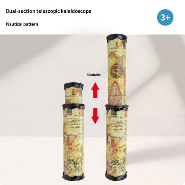 Skalerbart Roterende Magisk Kalejdoskop Til Børn Klassisk Uddannelse A2