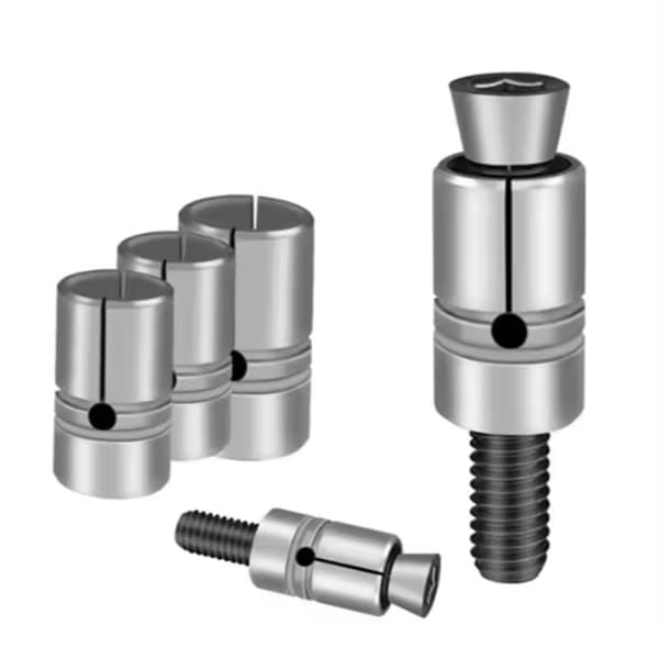 CNC Indvendig Diameter Udvidelsesstift Hurtig Lokaliserende Indvendig Støttepatron D8.0