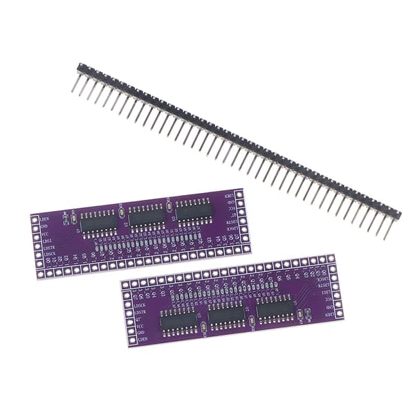 1/3/5 stk. Microcontroller seriel til parallel pin IO udvidelseskort 1pc