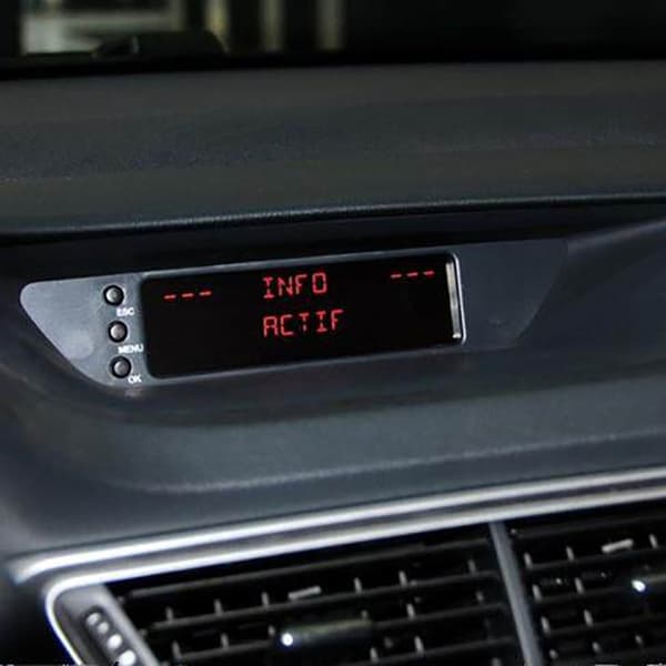 Til 308 Central Kontrol Ramme Bezel Dashboard Display Cover A1