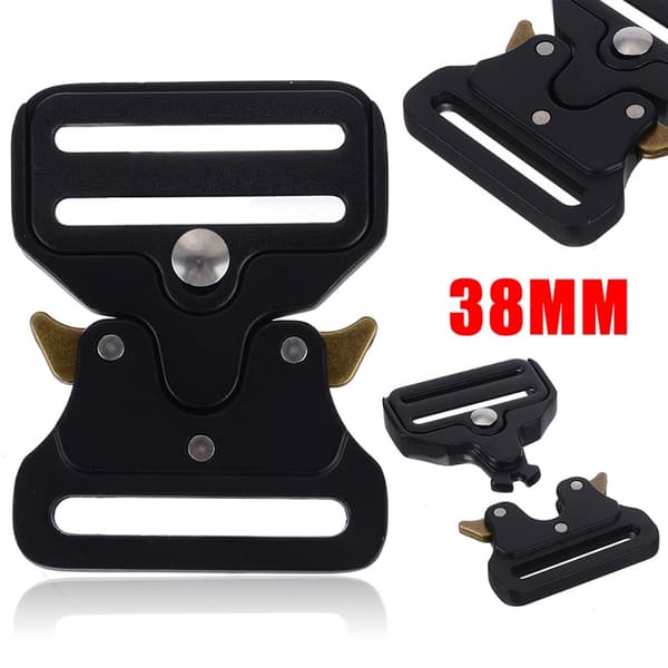2 Størrelser Metal Strap Spænder Til Webbing DIY Bag Bagage Tøj A