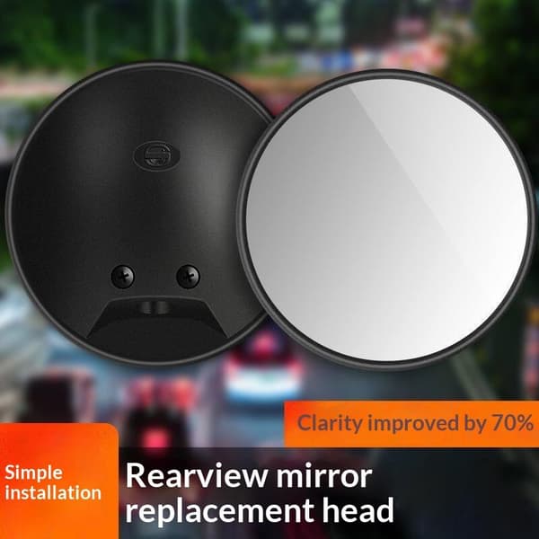 Motorcykelspeglar Universal Styre Motorcykel Backspegel 2pcs plane mirror