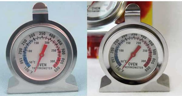 Rustfrit stål ovn termometer temperaturmåler hjem køkken
