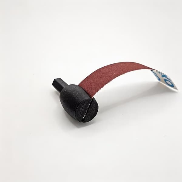 3 stk. slipehodebor slipefeste for tre metallgrep
