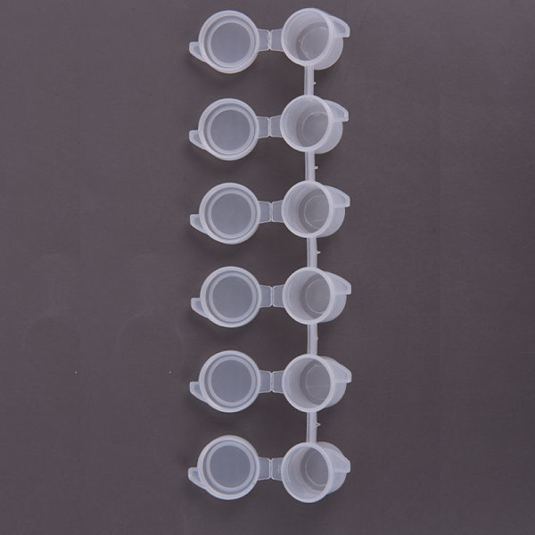 6 stk. 3 ml pigmentbeholder æske maling akryl maling tilbehør Dr