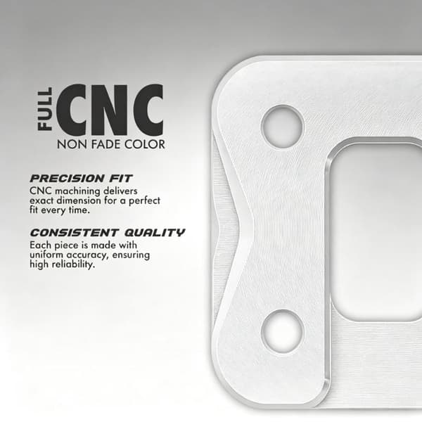 Tank Float Retainer til Mio I125 Mio Sporty Aluminium Fuld CNC N Silver