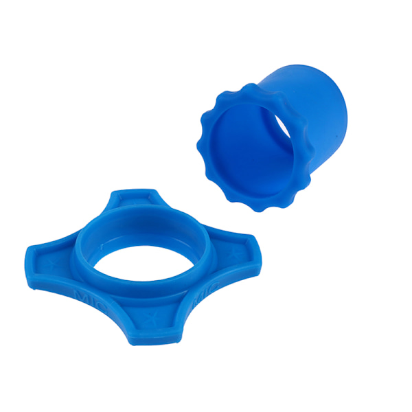 Rystesikker Silikone Mikrofon Holder Anti-Rolling Mic Protecti red tail + ring