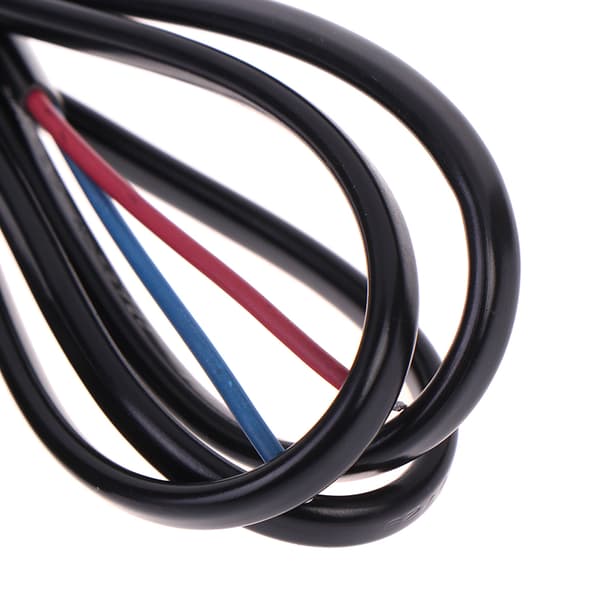 EU US Plug AC strømforlengelseskabel strømledning 1,5M for elektrisk US