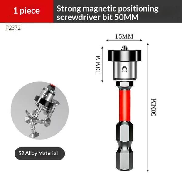 Magnetisk Posisjonering S2 Bits for Gipsplater Lokalisering A1