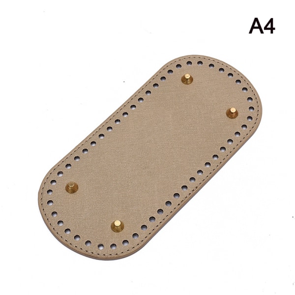 22*10 cm lang bund til strikket taske læder taske base Håndlavet B A4