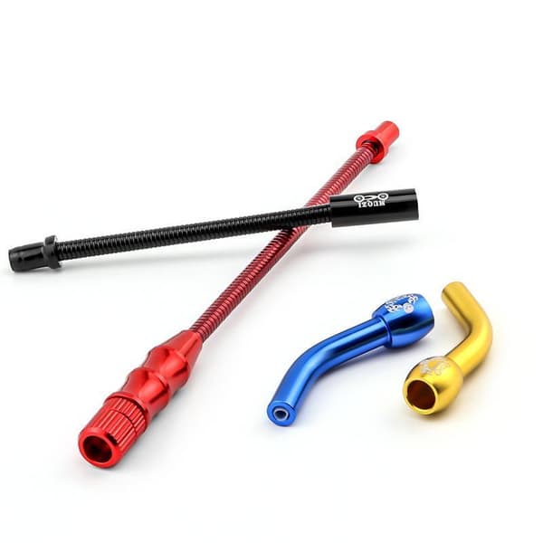 V-broms \"Noodles\" Kabelstyrningsrör Cykel Aluminiumlegering V-broms H Red Adjustable