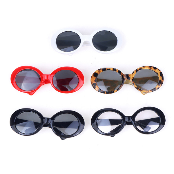 Dukke Cool Glasses Pet Solbriller 20CM EXO Dolls Eyeglasses Dres Red