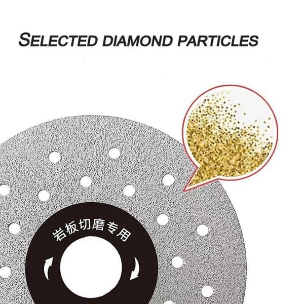 100MM Rock Slab ting Chamfered Slices ting Disc Marmor Disc gray