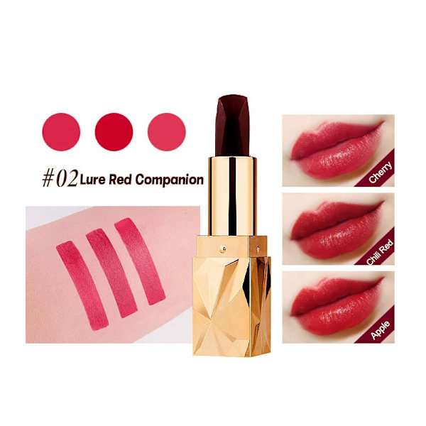 Non-stick kopp läppstift läppmakeup långvarig makeup fin textur B