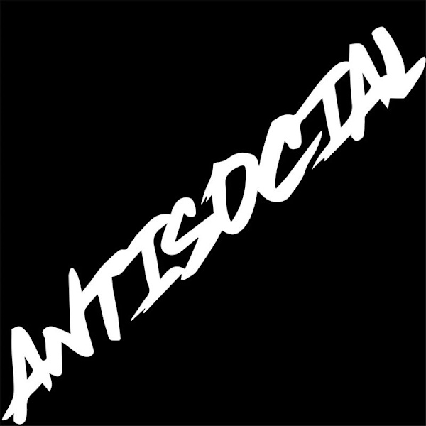 Antisocial bilmærkat Flag forrude Creative Competition Lad Multicolor