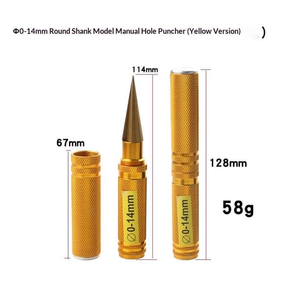 1/2 stk. rømmebor sett for trearbeid Gold 1PC