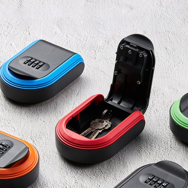 Väggfäste Key Storage Secret Box Organizer 4-siffrig kombination