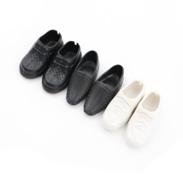 3 Par Dolls Cusp Skor Sneakers för pojkvän Ken Doll