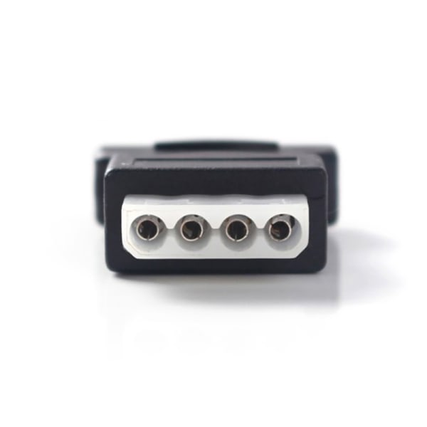 15-nastainen Sata Serial ATA uros - Molex IDE 4-nastainen naaras M-F kova D