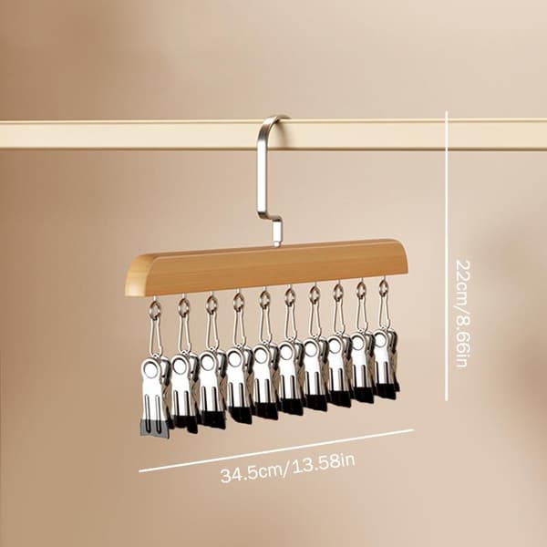 Skabsorganisator med 10/12 klips C