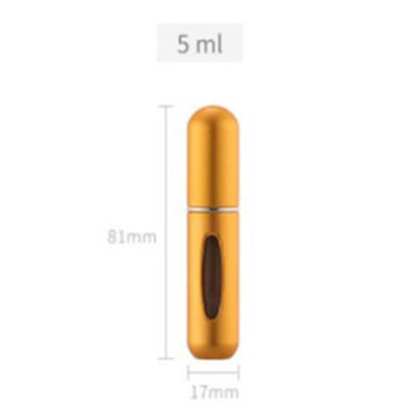 5ml Bärbar Mini Refillable Parfym Flaska Tom Cosmetic Spra