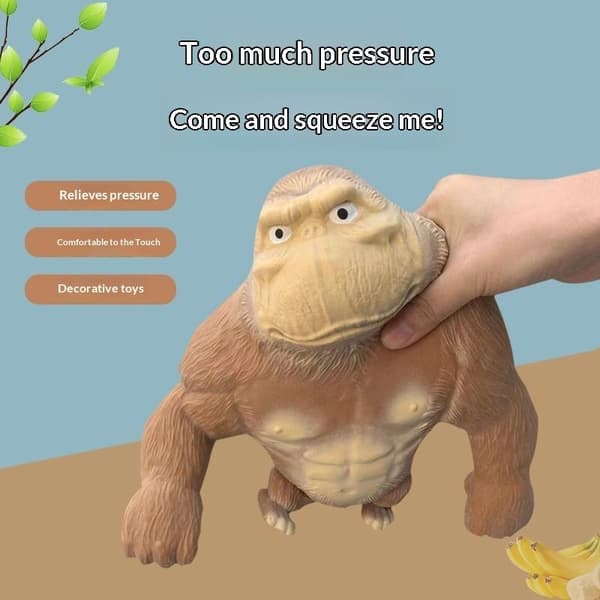 Joustava Gorilla Fidget-lelu, nopea palautuminen lapsille ja aikuisille A1