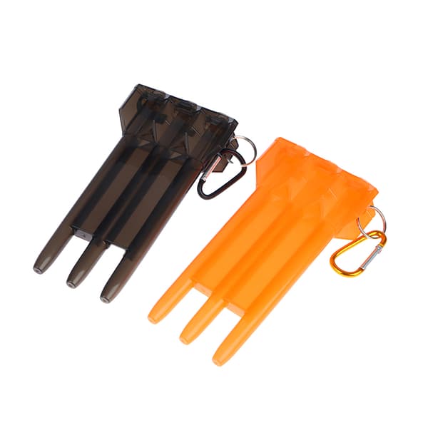1Pc Dart Box Portable Universal Transparent Dart ABS Dart Box Black