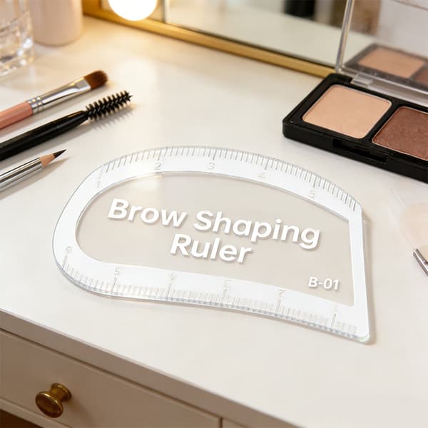 Microblading Brynkartleggingslinjal Rask Brynforming Designmåling