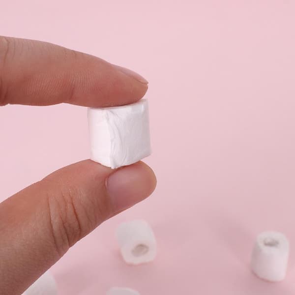 1/12 Dukkehus Simulation Mini Toiletpapir Kit Model Dukkehus 3Pcs