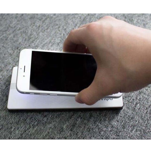 Stöd Micro USB Typ C Qi trådlös laddare Adapter Induktion D