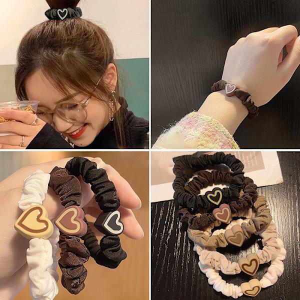 n Style Love Hair Slips e Big Ear Head Rope Women Hair Accessor Black