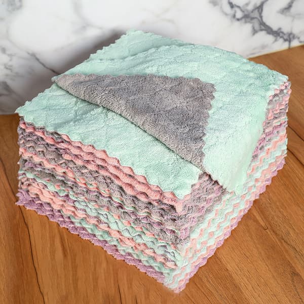 Kaksivärinen imukykyinen rätti pink