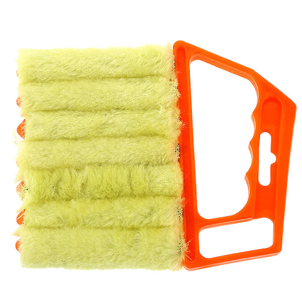 Blindbladsrengöringsduk Fönsterrengöringsborste Användbar Microfi Orange