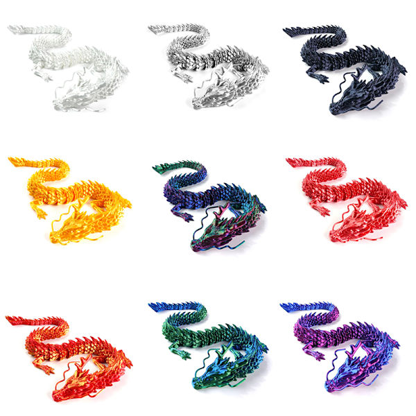 3D- printed nivelletty Dragon Fish Tank maisemointi Long Flexi A2