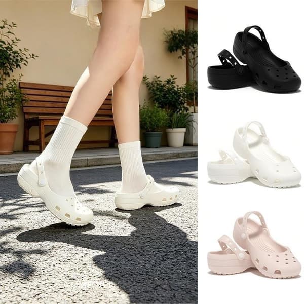 Balettstil e Baletthålskor EVA Yttersula Strand Sandaler F White 39