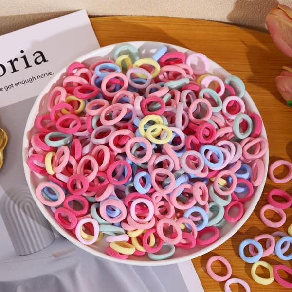 Elastiske hårstrikker Hestehale Hold Hårbånd Scrunchie Tilbehør A1