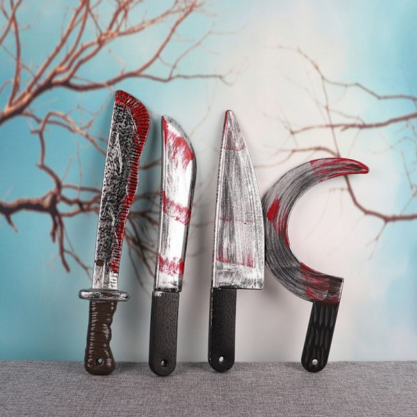 Plastik Halloween  hetes Statue Segl  Horror Cosplay Arm Prop A8