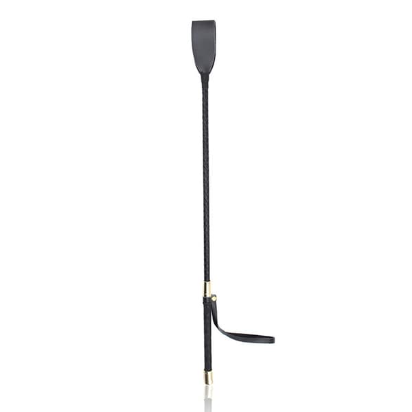 Ridning Crop Holdbar ridetræning PU-læder Letvægts 60cm