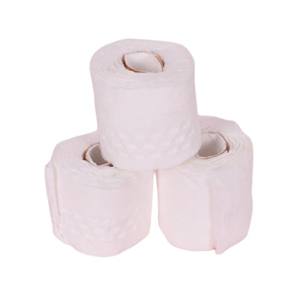 1/12 Dukkehus Simulation Mini Toiletpapir Kit Model Dukkehus 3Pcs