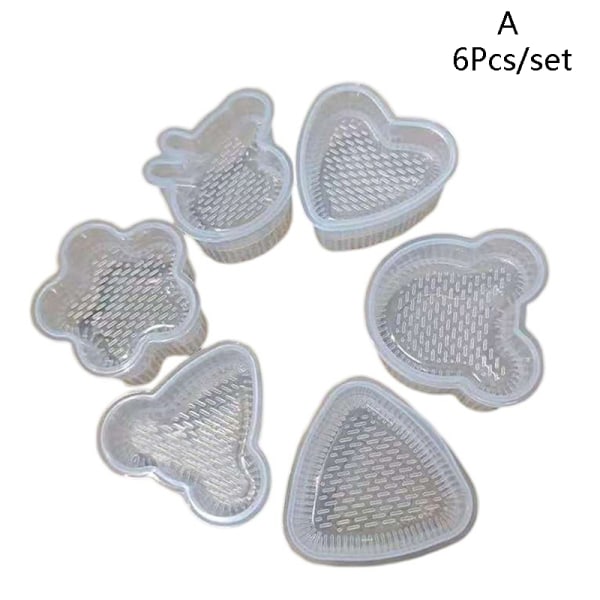 6/7st tecknad form risbollset DIY Set Form Ben A