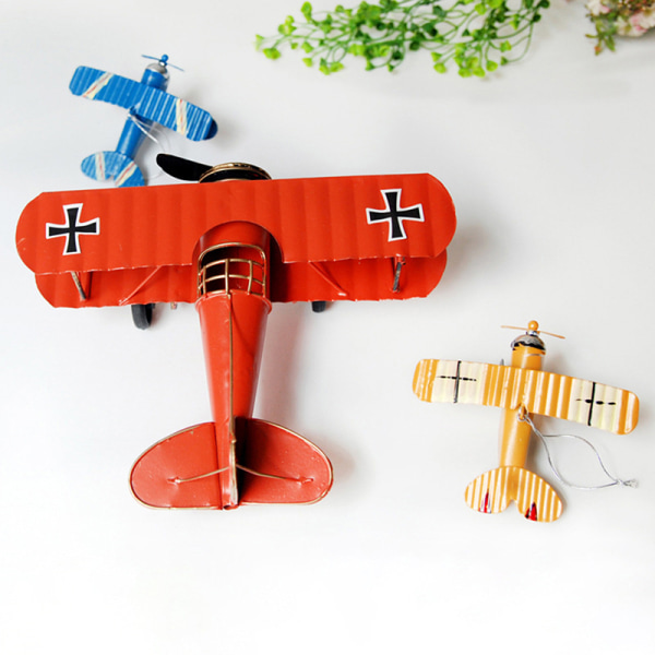 Vintage smijern minifly modell ornament kreativ bil Blue2