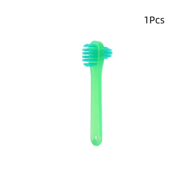 1/5/10 st T-formad protes dedikerad plastborste tandborste D Orange